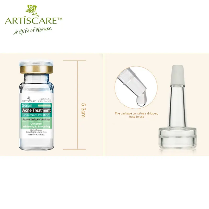 Сыворотка для лица ARTISCARE лечения акне сыворотка жирной кожи удаление шрамов от
