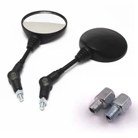 general lovely round 2 pieceson kawasaki motorcycle rearview mirror general 10mm rearview mirror scooter electric bicycle