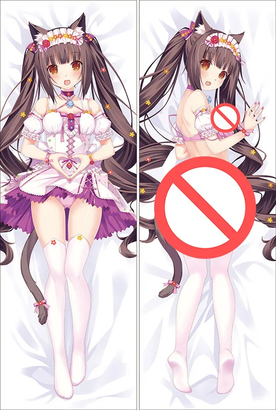 Аниме Nekopara Chocolat Dakimakura Чехол персонажи ванильный чехол Neko Para кошки рай кокосовые объятия чехол для подушки