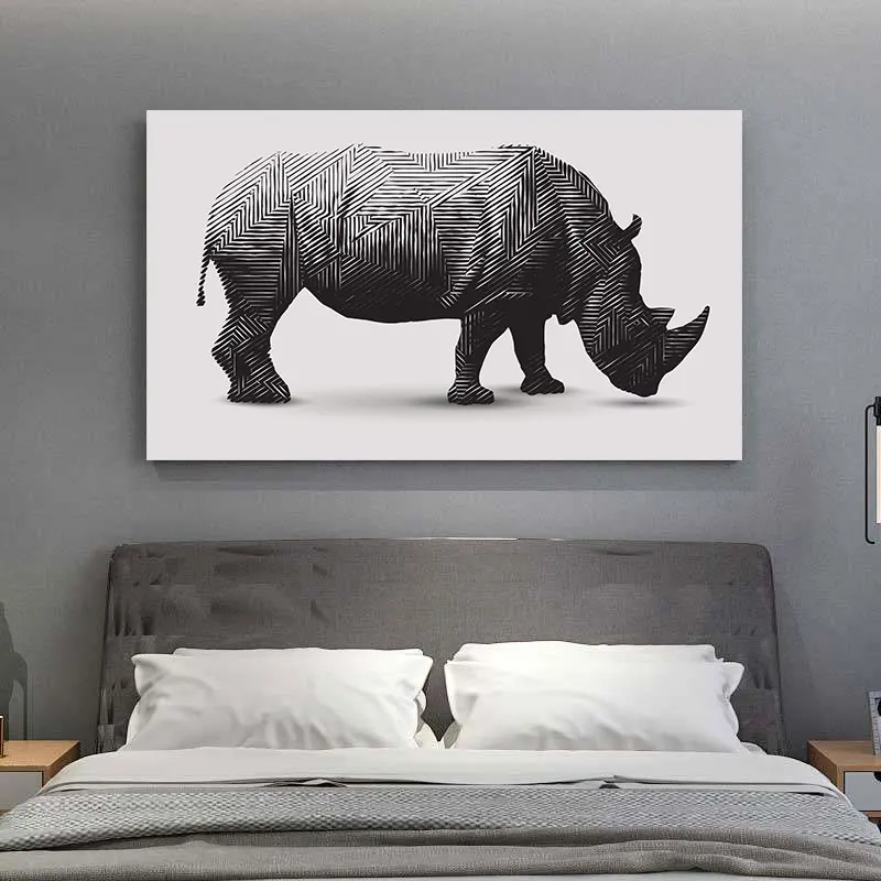 Абстрактное искусство разноцветные черно белые плакаты и принты линейный