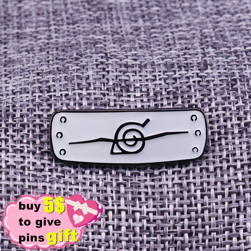 Аниме Sasuke Kakashi косплей мультфильм эмаль булавки Шаринган фотоэлемент для сумки