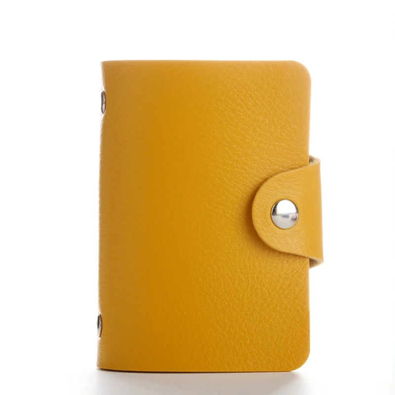 

PU Leather Business ID Credit Card Holder Pocket Case Purse Wallet Organizer