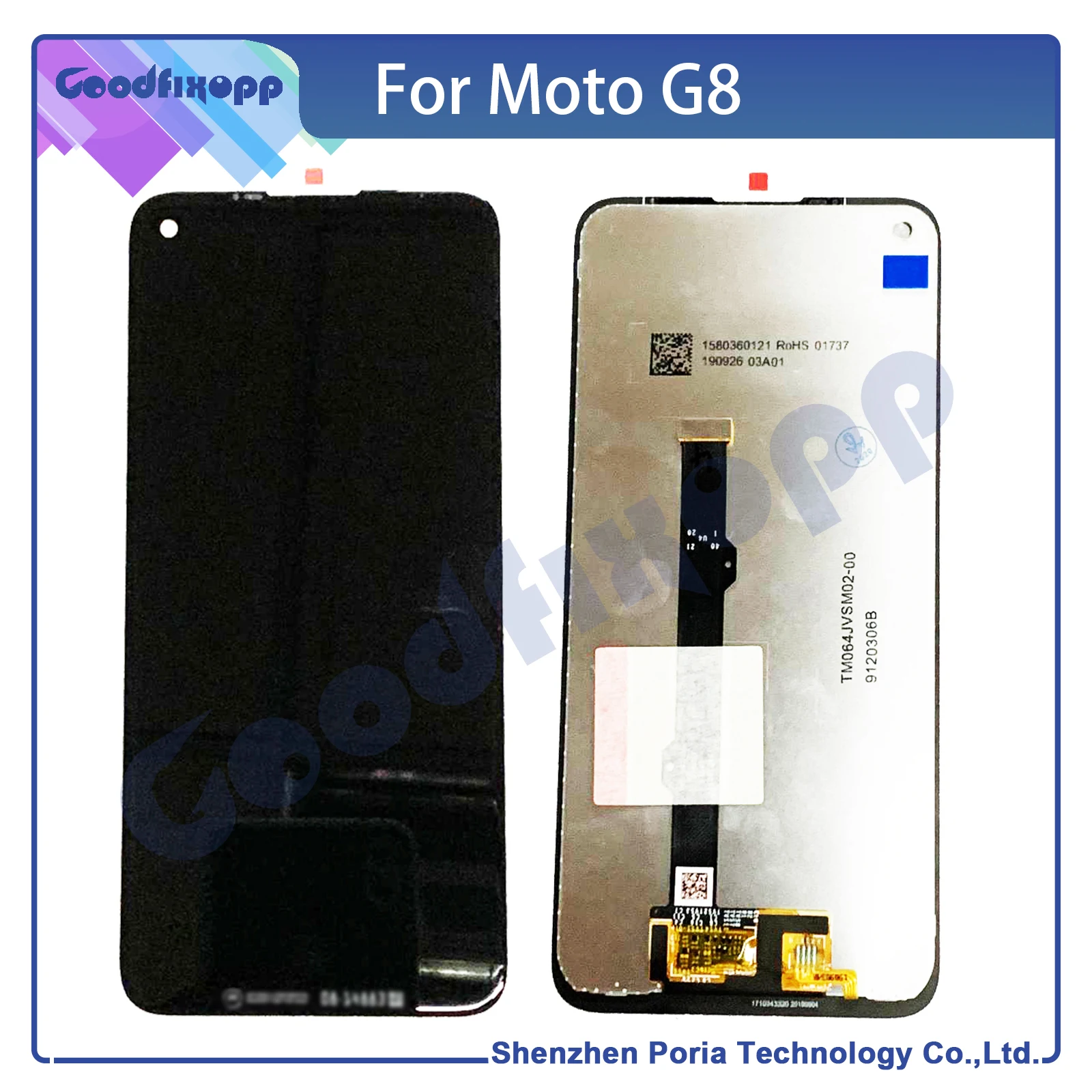 Оригинальный сенсорный ЖК-экран для MOTO G8 Game XT2019 XT2015