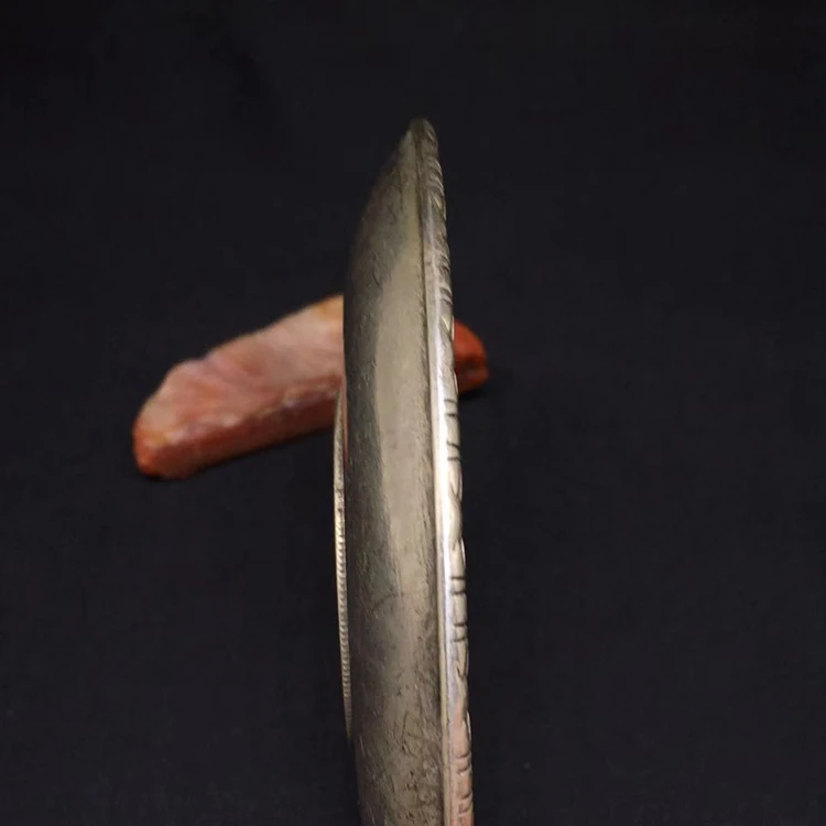 

Antique white copper plated silver silver plate four treasures four treasures silver class silver plate ornaments