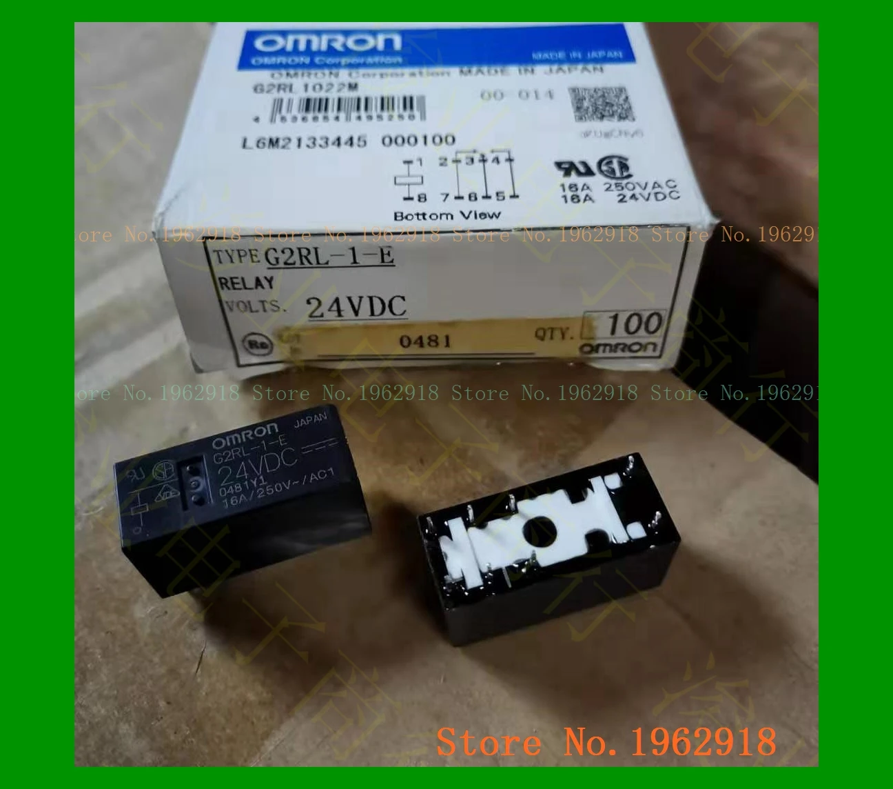 

G2RL-1A-E-12VDC 24VDC DC12V DC24V 16A 8