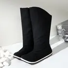 Ботинки женские, зимние, до середины икры, в стиле ретро