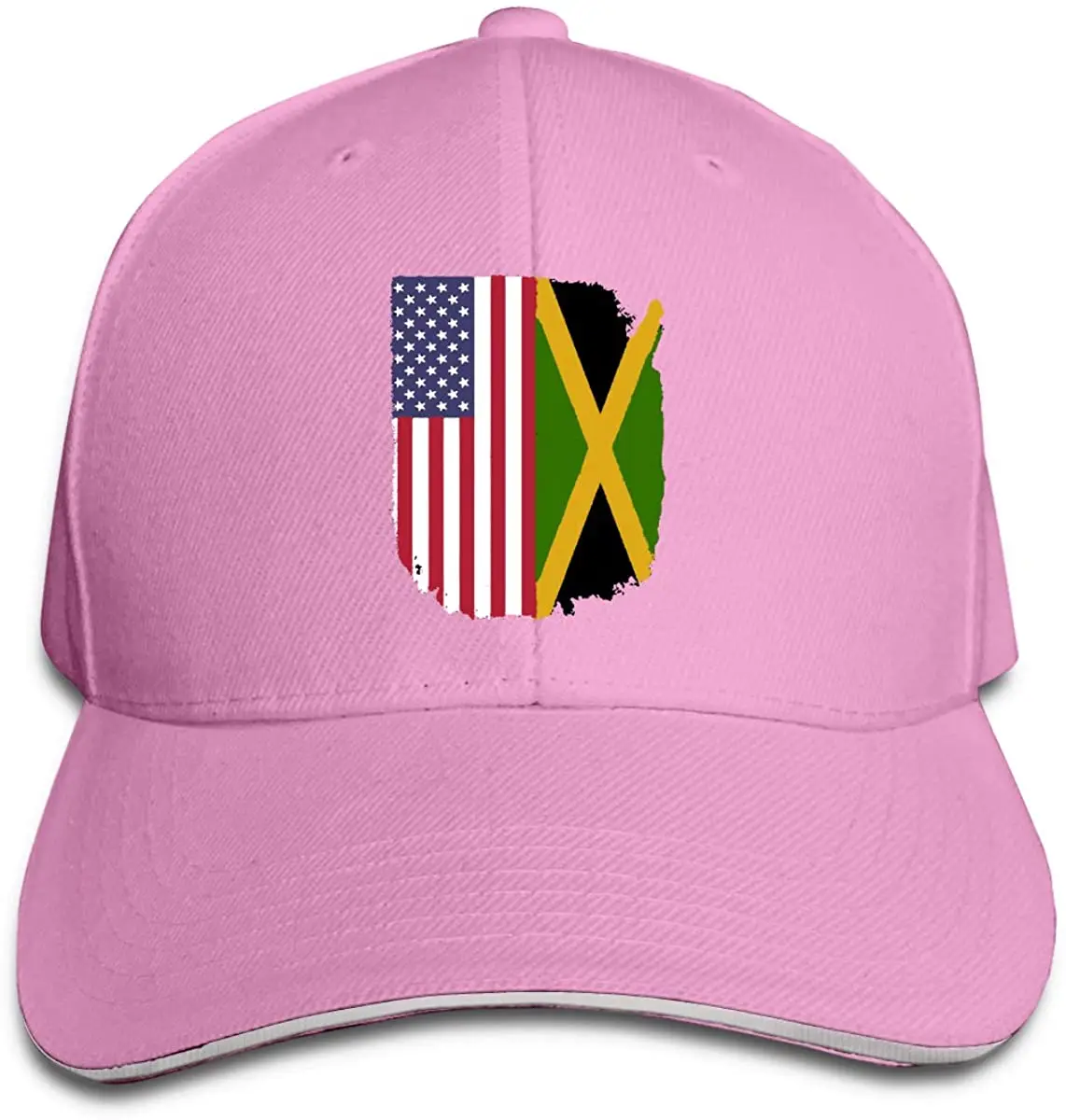 

Jamaican American Flag Unisex Hats Trucker Hats Dad Baseball Hats Driver Cap
