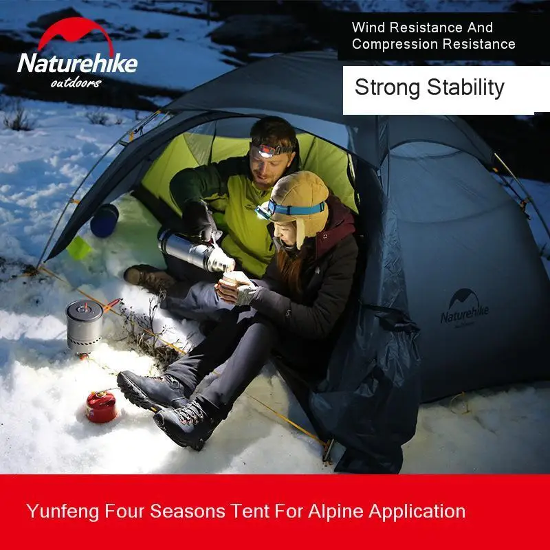 Палатка Naturehike Cloud Peak 2 Ультралегкая двухслойная палатка для походов и путешествий