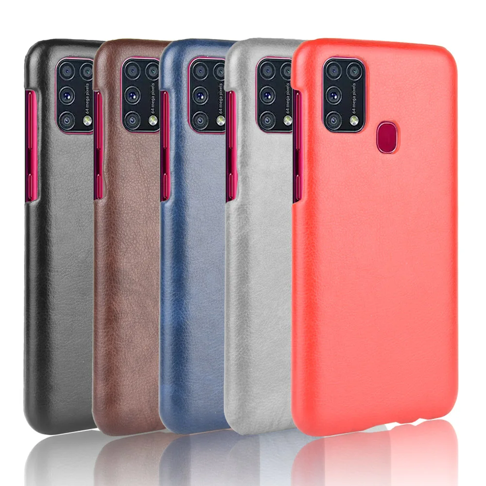 Кожаные чехлы для Samsung Galaxy M31 Note 10 Lite чехол телефона Plus + из искусственной