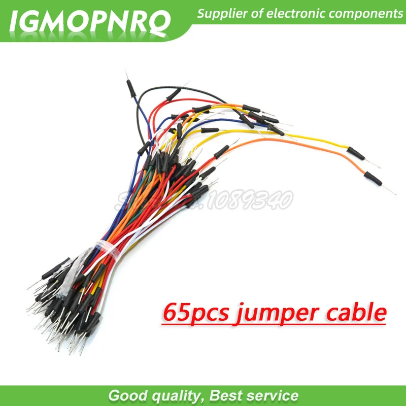 Макетная плата MB102 модуль с лампочкой 830 точек без пайки 65 гибких проводов 1