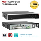 UniLook Max 12MP 32CH POE NVR H.265 + сетевой видеорегистратор до 32 ТБ Hikvision OEM DS-7732NI-I416P NVR Suppot IVMS4200
