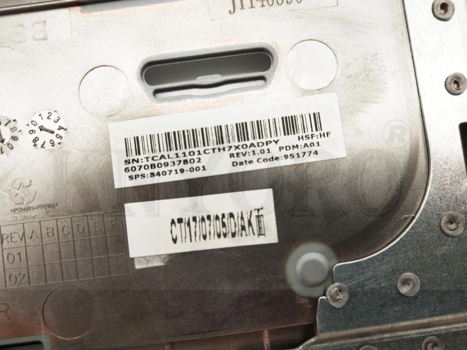 

new Genuine for HP Probook 640 G2 645 G2 Upper Case Palmrest W/Touchpad 840719-001 6070B937802