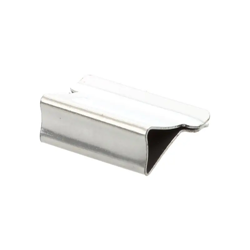 

100 pcs 15mm x 10mm x 5mm Metal Reusable Refill for Clam Clips Dispenser