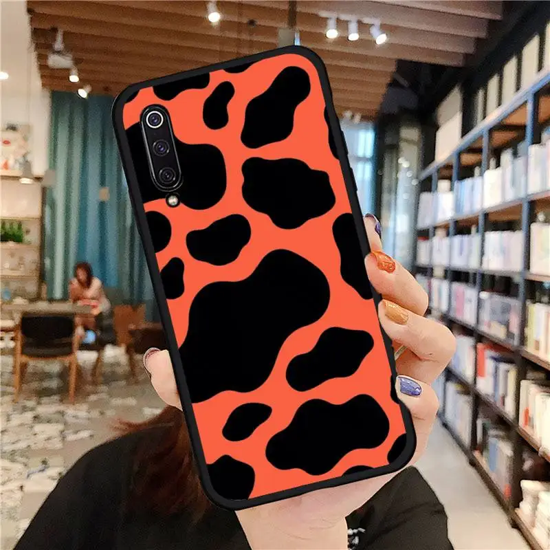 

Beautiful Cow color Print Phone Case For Xiaomi Redmi 7 9t 9se k20 mi8 max3 lite 9 note 8 9s 10 pro Soft silicone funda cover