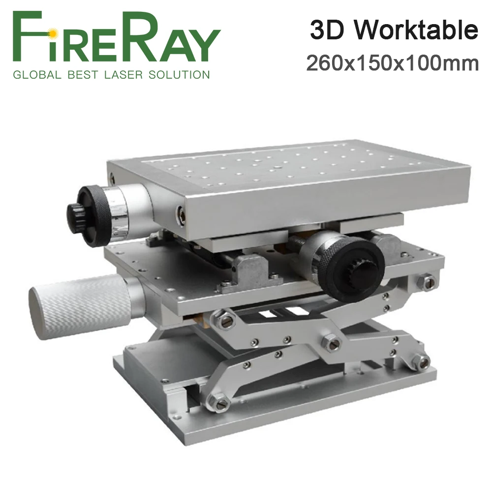 FireRay 3D Рабочий стол 1064nm Волоконно лазерная маркирующая гравировальная машина