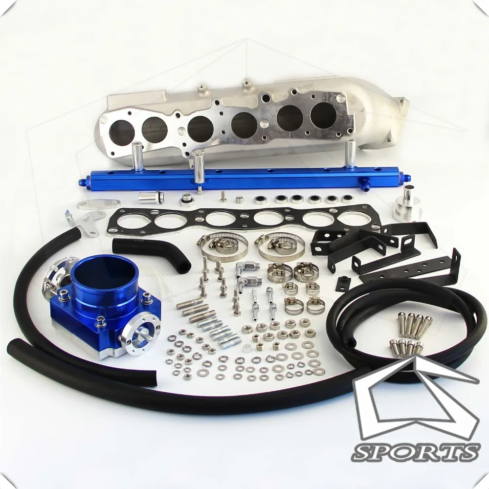 Впускной коллектор + Корпус дроссельной заслонки VQ35 топливная направляющая для T