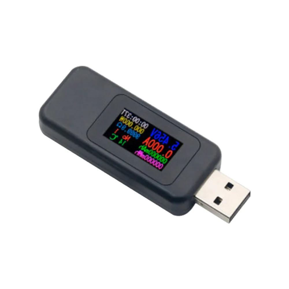 USB-тестер 10 в 1 цифровой вольтметр постоянного тока амперметр измеритель