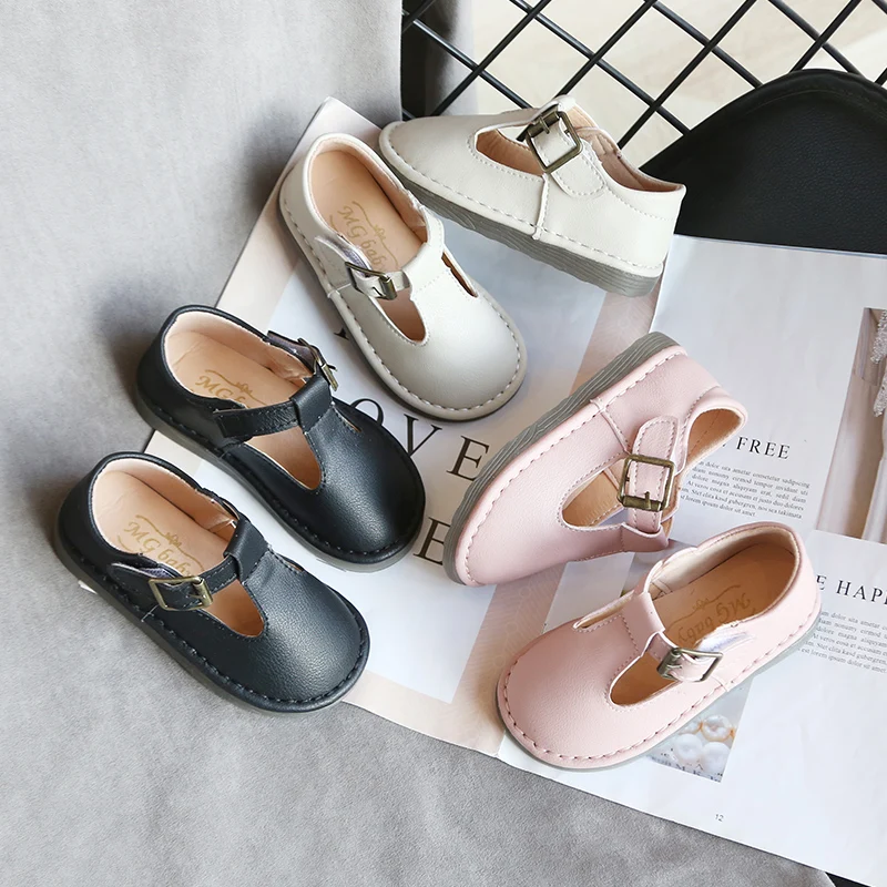 New Bow Girl Leather Shoes For School Autumn Party dance Kids Princess Single Cute nine style SMG073 | Детская одежда и обувь