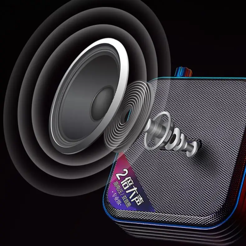 Портативный Bluetooth динамик Rolton K600 громкий усилитель голоса мегафон с беспроводным