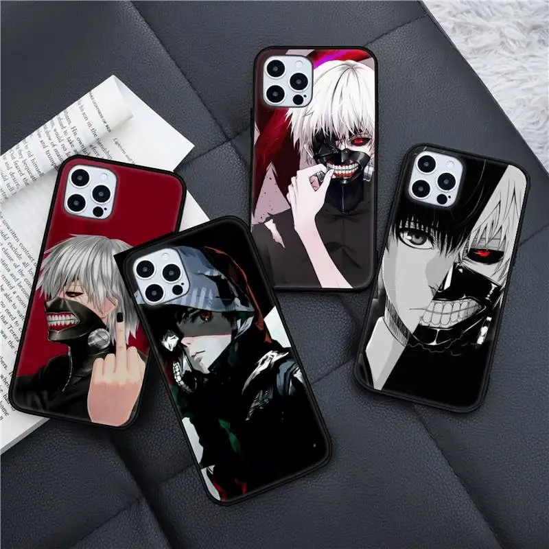 

Tokyo Ghoul Trendy Anime Phone Case for iPhone 11 12 13 pro XS MAX 8 7 6 6S Plus X 5S SE 2020 XR mini