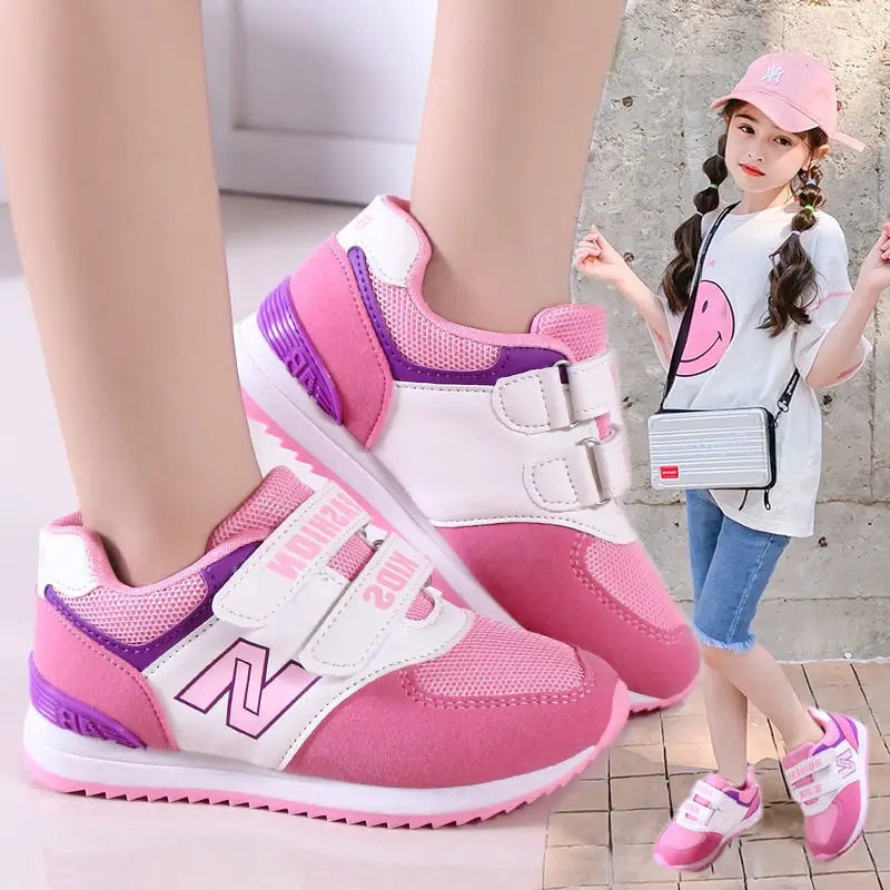 Осенние детские кроссовки обувь для девочек модная повседневная детская