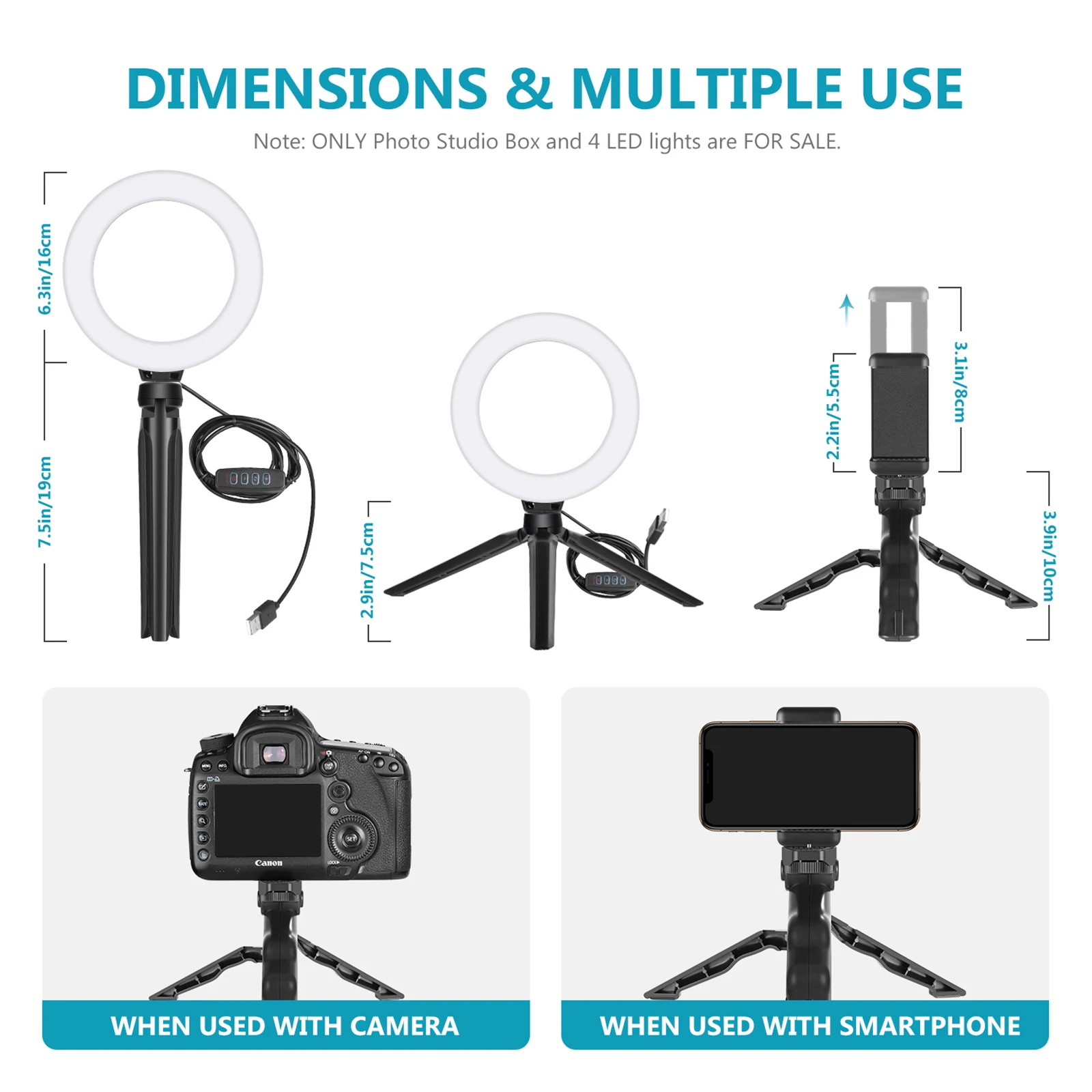 Коробка для фотостудии Neewer световой короб фотографий с непрерысветильник Том со