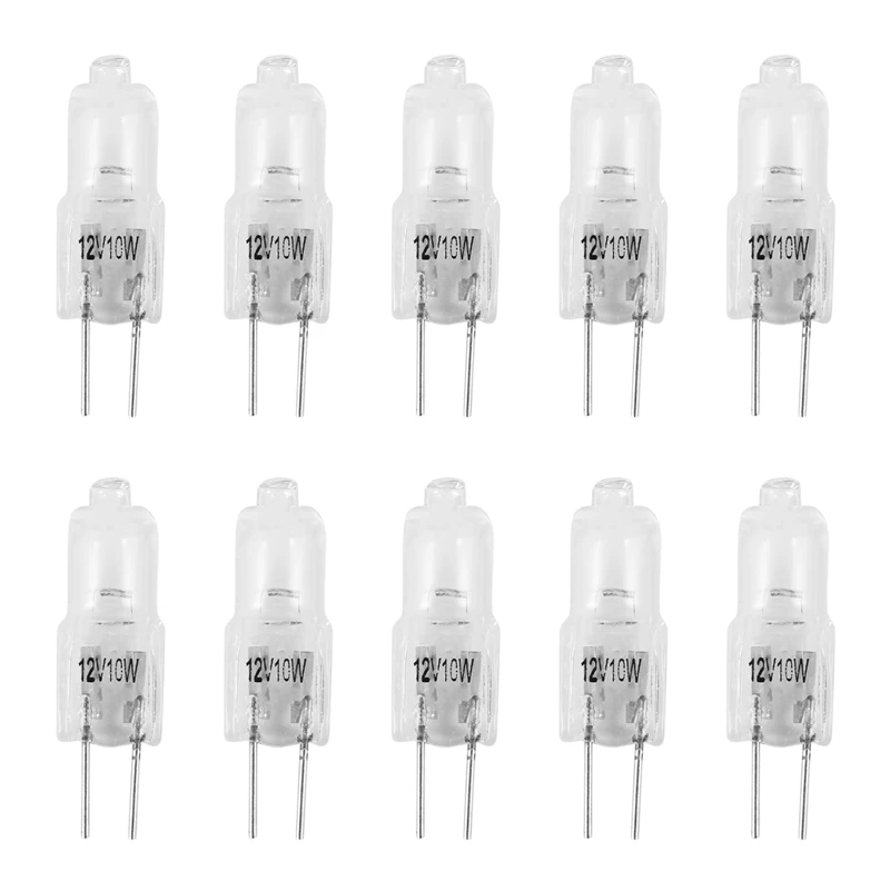 

10X G4 JC Type Halogen Light Bulb Lamp 12V 10W 10 Watt