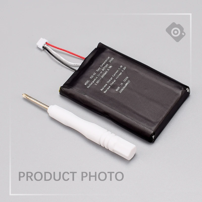 

H8WA Battery Pack 2650mAh 3.65V Rechargeable Li-po Batteries with Screwdriver for PS5