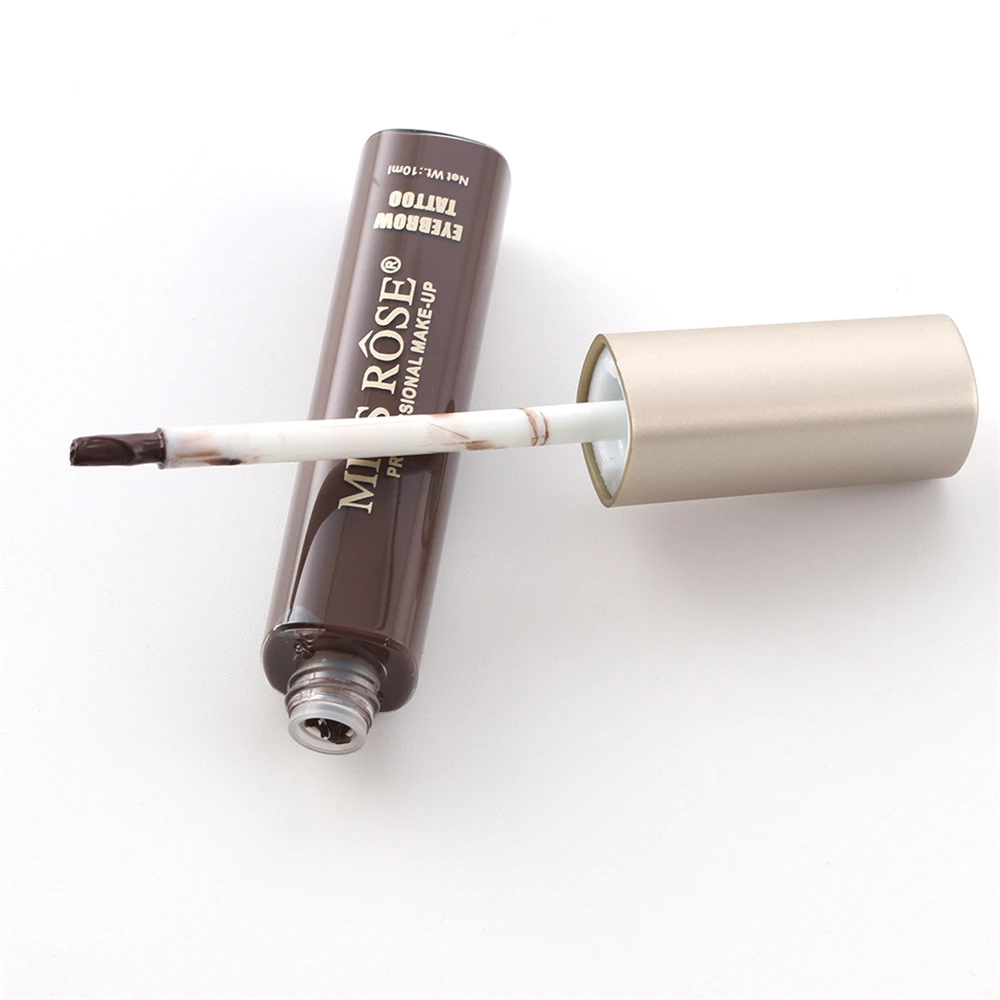 10 цветов тату для бровей водостойкий стойкий микроблейдинг гель корейский