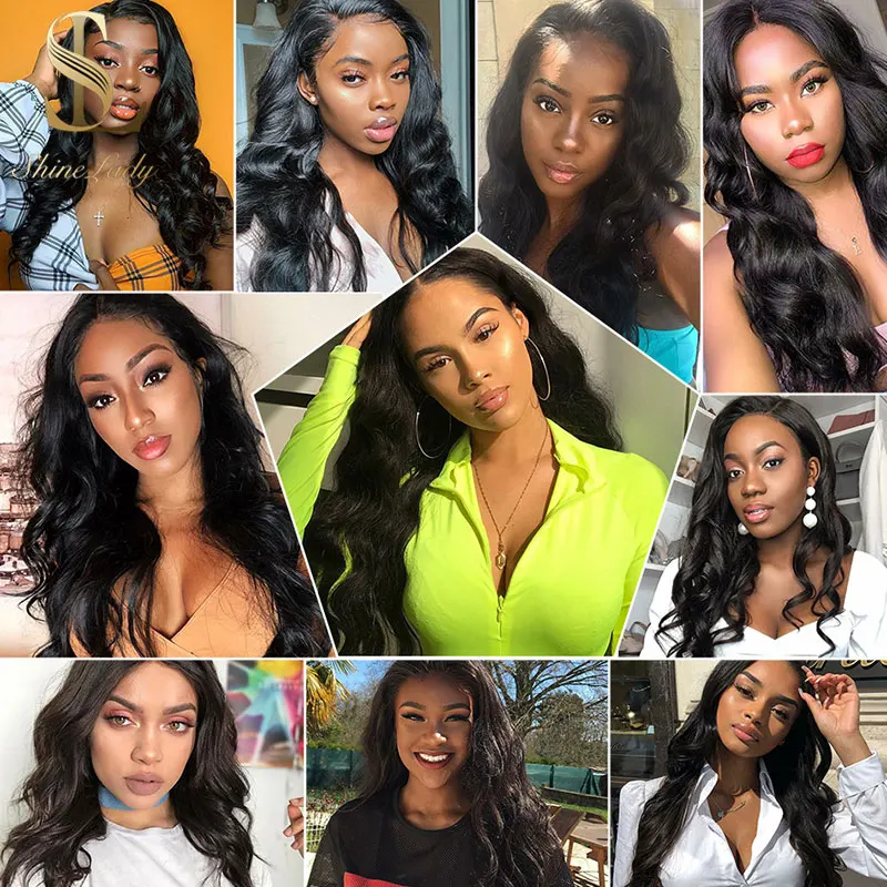 

Transparent Lace Front Wig Body Wave Human Hair Wigs With Baby Hair 134 Brazilian Lace Frontal Wigs For Black Women