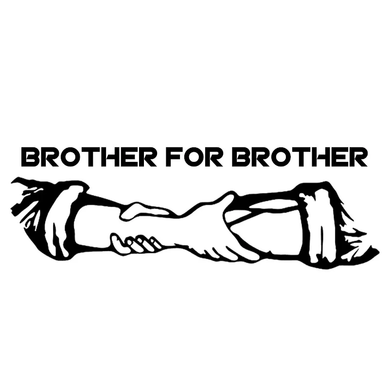 

CS-1640# 30*10cm brother for brother funny car sticker vinyl decal white/black for auto car stickers styling