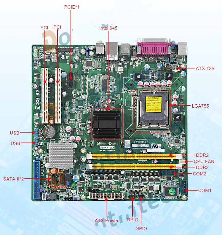 

AIMB-562L для материнской платы Advantech Industrial