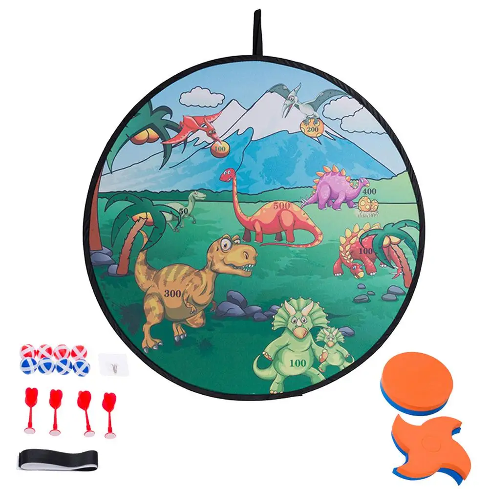 Мультяшное животное Дротика милая мишень динозавра игрушка точная для детей