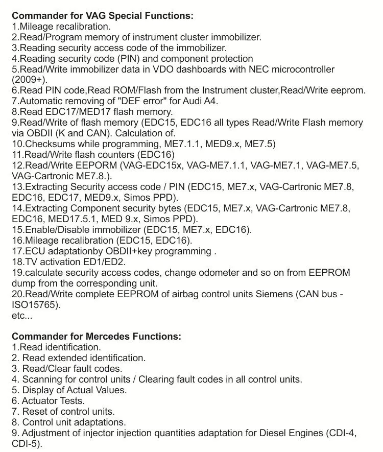 FVDI все функции V2015 V2014 FVDI AVDI 18 программного обеспечения не ограниченная Диагностика fbdi ABRITES commander обновление онлайн