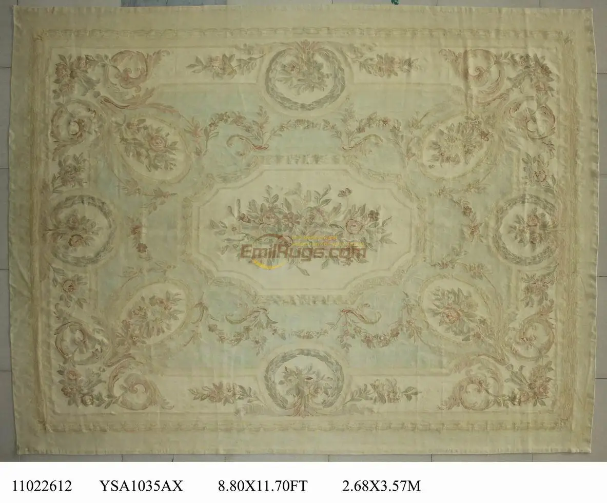 

WOVEN MUSEUM WOOL KNITTING CARPETS FRENCH AUBUSSON CARPET AUBUSSON NEEDLE ORIENTAL CARPET HAND-KNOTTED WOOL