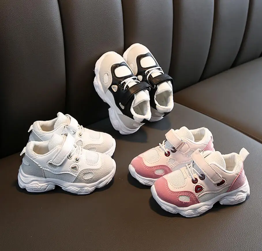 2020 повседневные кроссовки для детей Детская обувь мальчиков и девочек Сетчатая