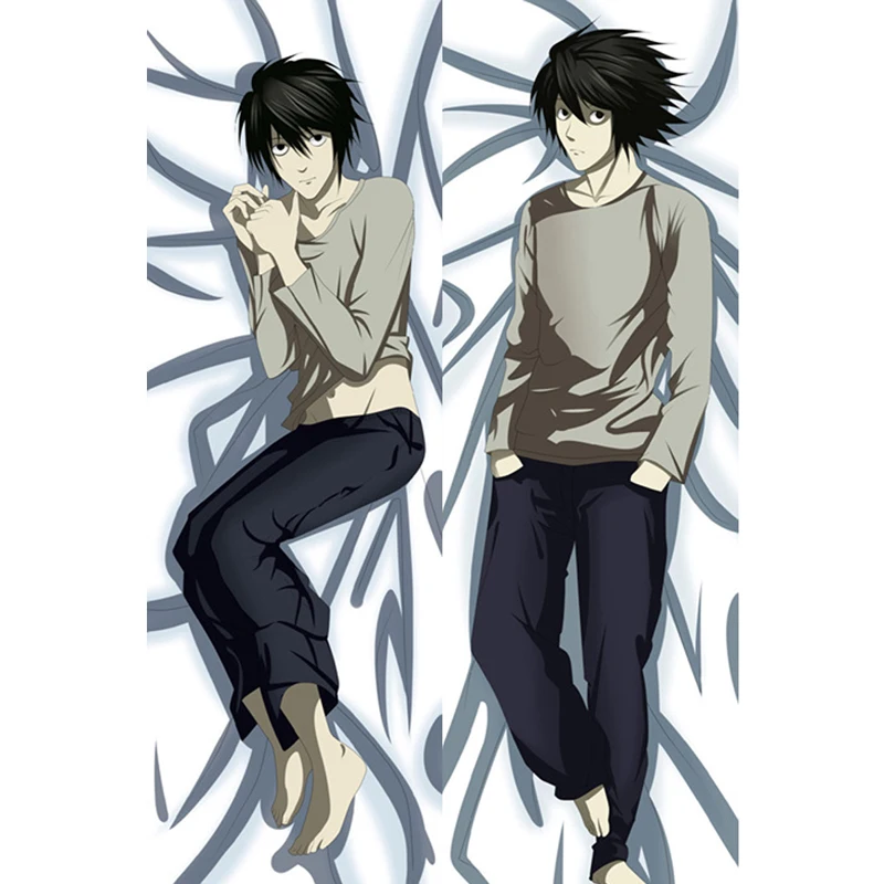 Аниме Death Note Cool L.Lawliet Dakimakura обнимающая подушка для тела Чехол реквизит