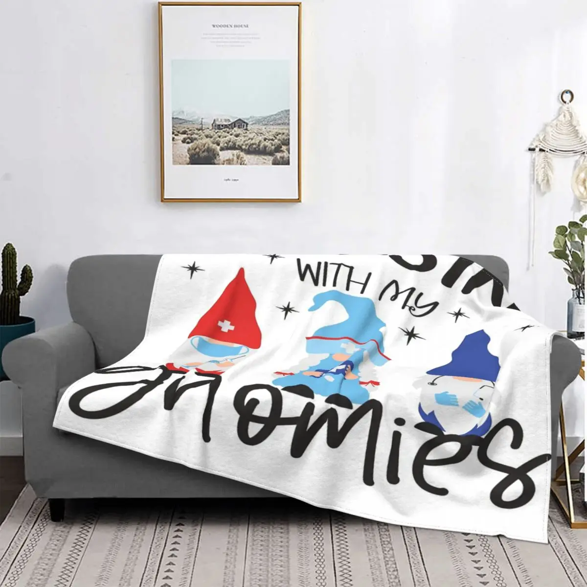 

Manta de lactancia с моими гномиями, подарок медсестры, colcha de cama a cuadros, funda de lino para playa, manta double, fundas