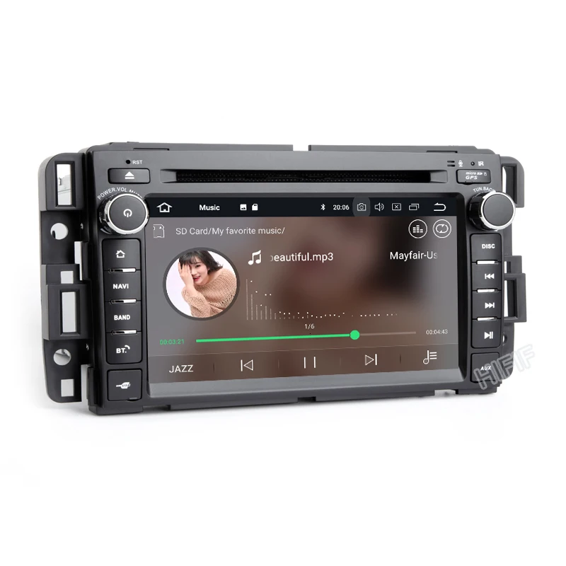 Автомагнитола PX6 DSP DVD-плеер на Android 10 с GPS для GMC Sierra Yukon Denali надлежащего качества