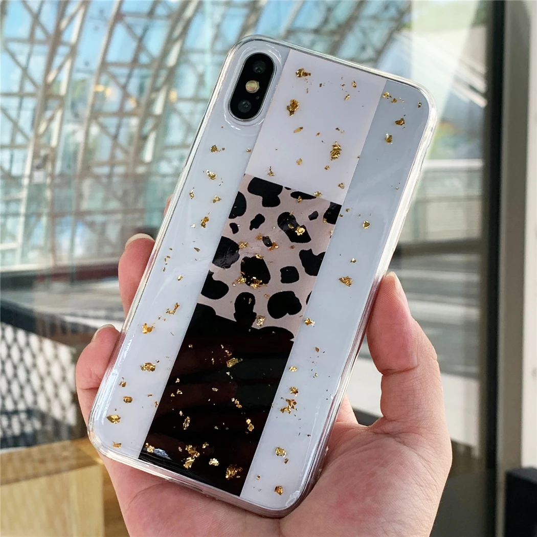 Чехол для iPhone SE XS XR MAX 8 X 7 6 6S Plus 5 5S 1 11 2019 с леопардовым принтом | Мобильные телефоны