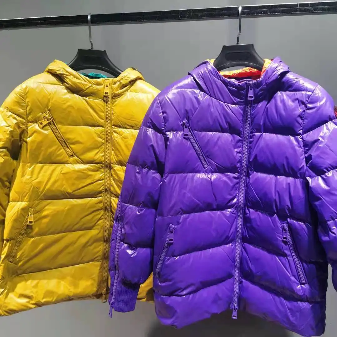 

2021 Winter New Youth Hooded Long Sleeved Cardigan Thickened Slim Fit Warm Down Jacket