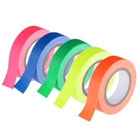 uxcell fluorescent neon cloth tape 0 5 inch x 16 ft 5 colors for party art crafts
