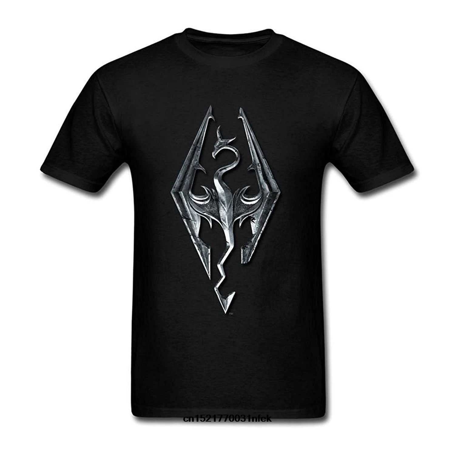 Мужская футболка AVERBILY The Elder Scrolls V Skyrim забавная новинка для мужчин |