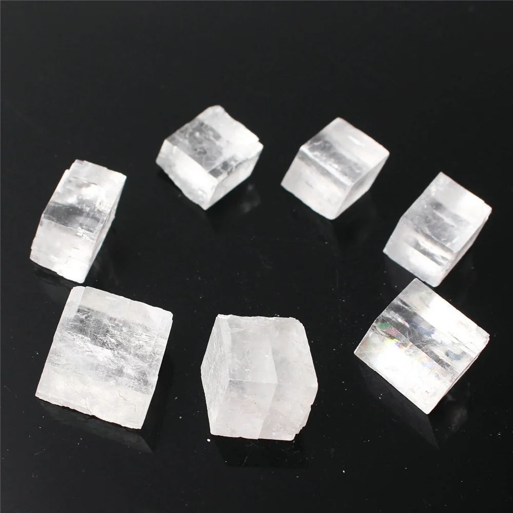 30/50/100 г натуральный прозрачный Белый Оптический Кристалл Кальцита камень
