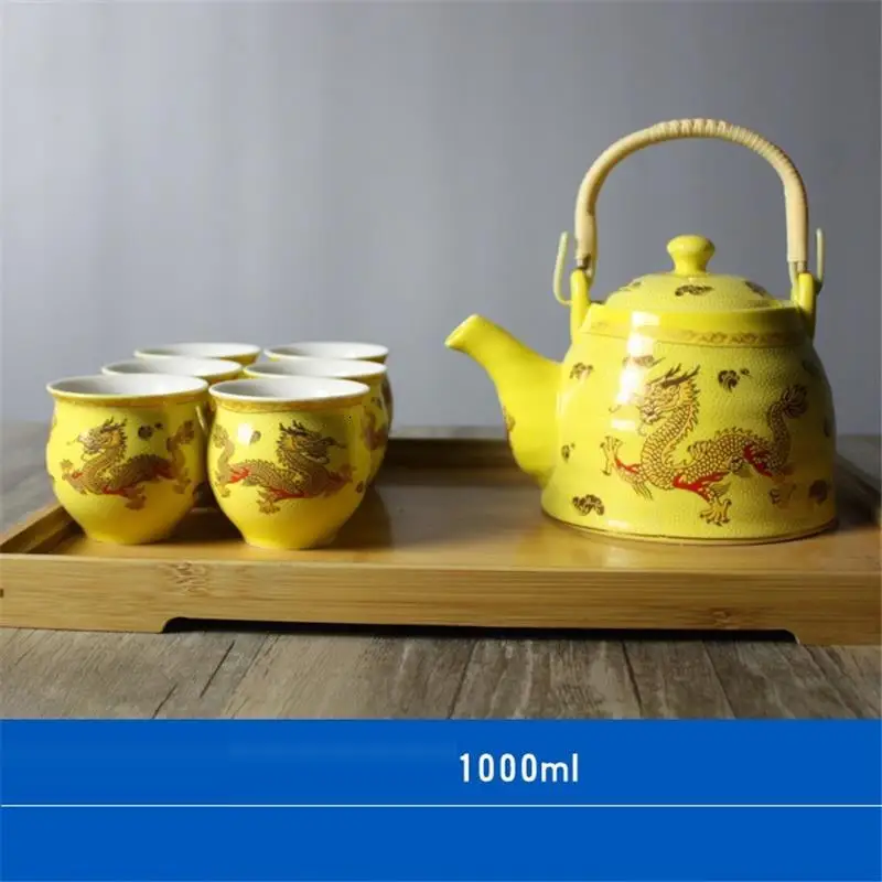 Дорожный чайный набор Gongfu Mutfak Aksesuarlari Kuchnia винтажный китайский горшок чайная