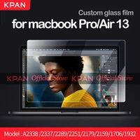 kpan macbook screen protector hd flexible glass film air pro 13 2020 m1 chip a2337 2338 2289 2251 2179 2159 1989 1932 1706 1708