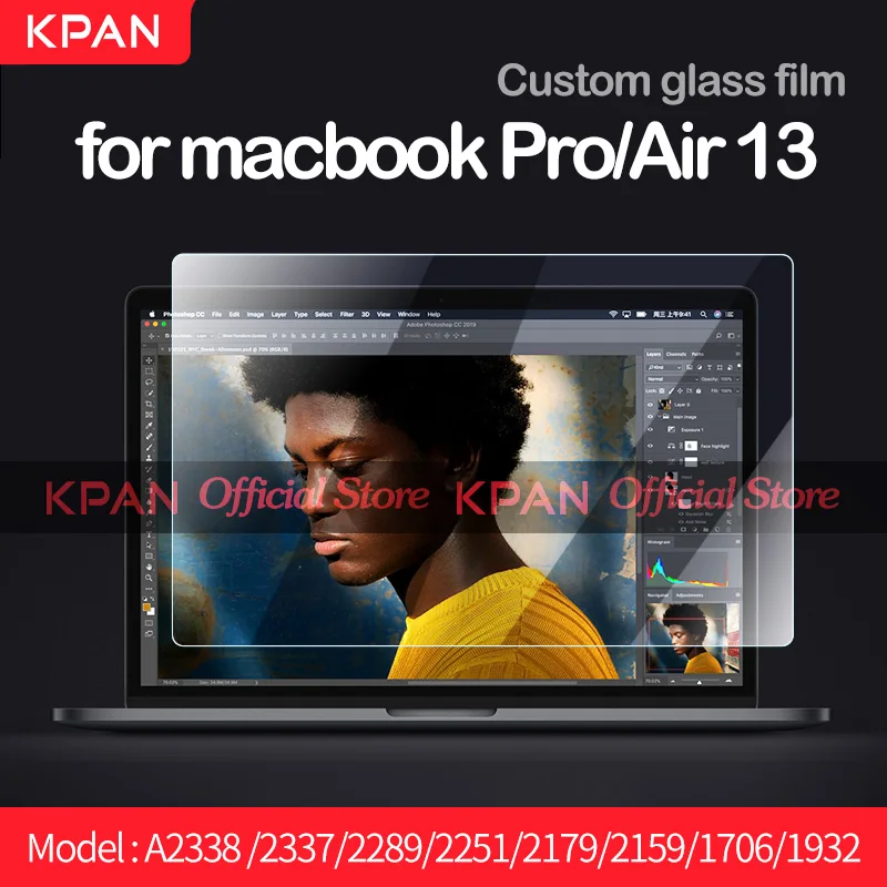 Протектор экрана KPAN Macbook гибкая стеклянная пленка HD air Pro 13 2020 M1 Chip A2337 2338 2289 2251 2179 2159