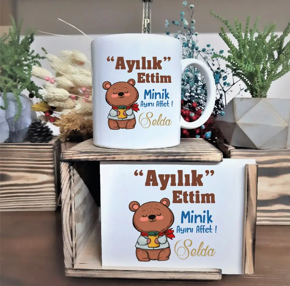 

Personalized Aylk Have Wood Boxed Mug Cup