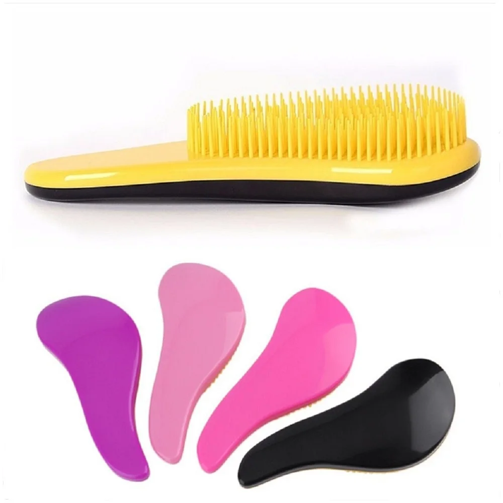 Magic Handle Tangle Detangling Comb Shower Hair Brush Detangler Salon Styling Cute Useful Tool Professional | Красота и здоровье