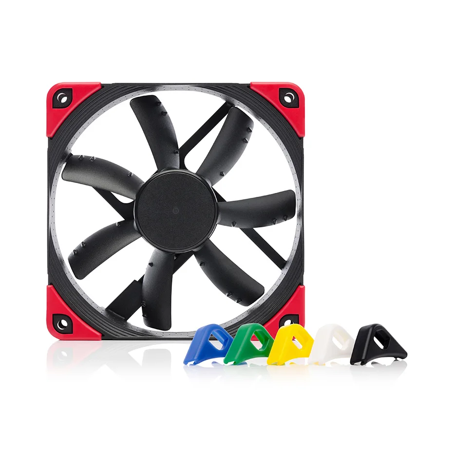 Noctua NF S12A PWM chromax. Черный. Заменяемый вентилятор 12 В/4 контакта 120 мм тихий для кулера
